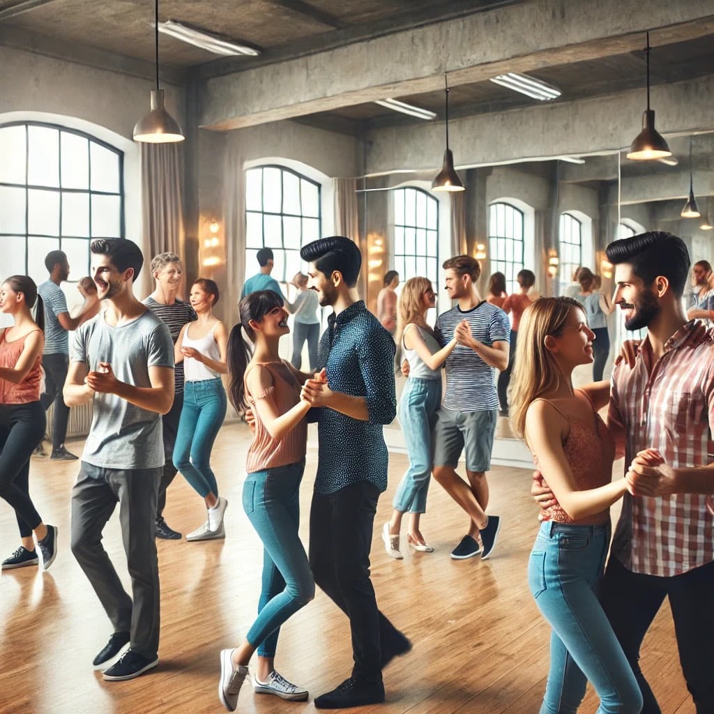 West Coast Swing dansles bij Van de Burgt Veghel