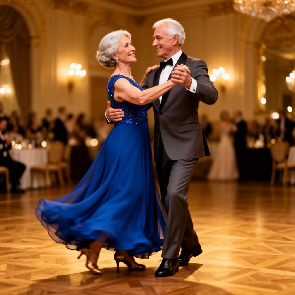 Ballroom & Latin - Stijldansen 75+ bij Van de Burgt